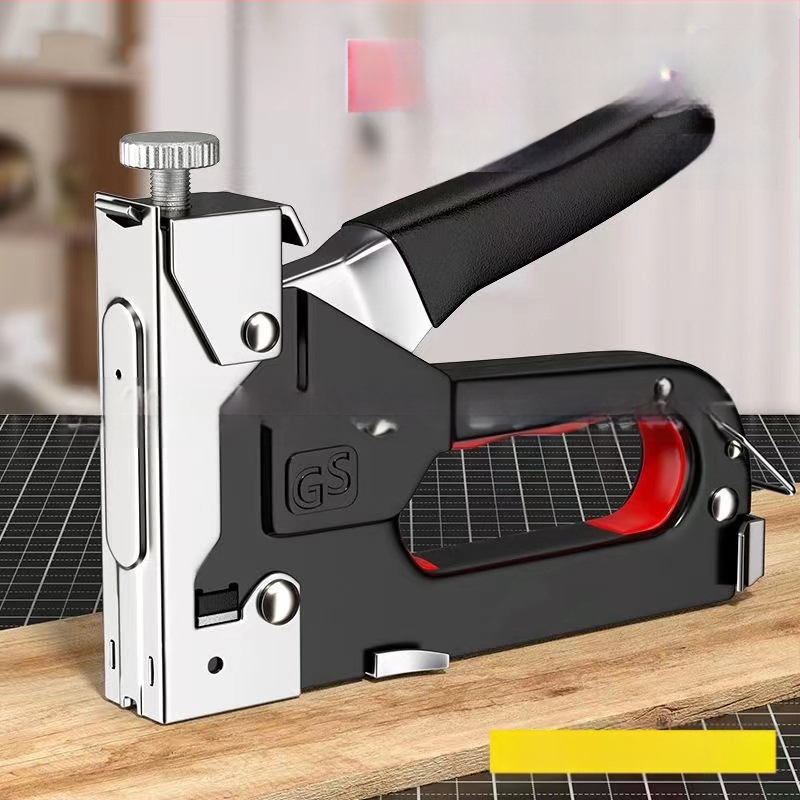 Ръчна пушка за пирони – за дърво и мебели, кодова серия; 100 връзки, 1000 пирона на кутия