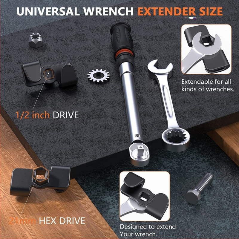 Адаптер за конвертиране на гаечен ключ, удълнител и драйвер за автомобилна поддръжка
