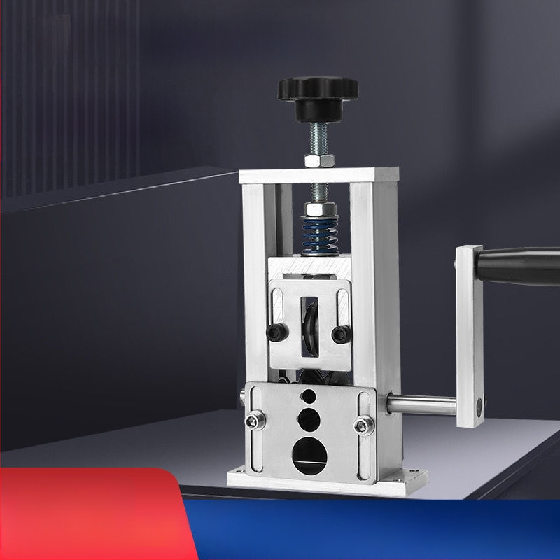 Stroj za oljuštivanje žica, ručno pokretan i automatski, za otpadne kućne kablove i bakar