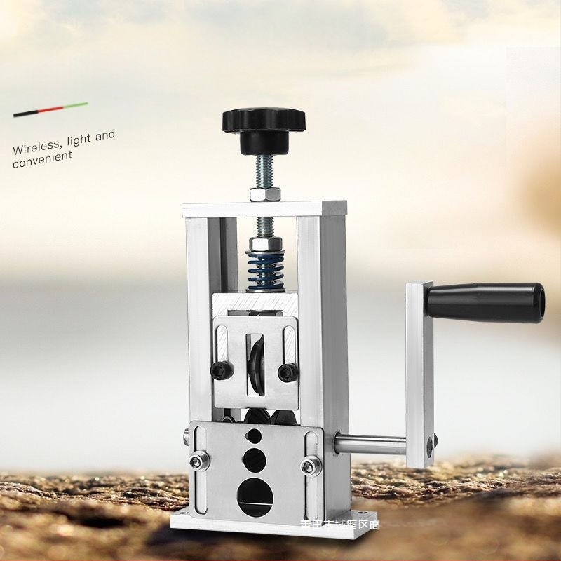 Stroj za oljuštivanje žica, ručno pokretan i automatski, za otpadne kućne kablove i bakar