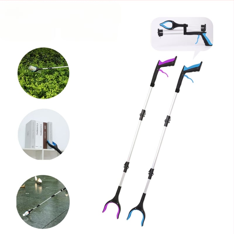 Sakārtojams dubultais atkritumu spraudnis — daudzfunkcionāls tīrīšanas instruments, alumīnija sakausējums, pielāgota apstrāde, iepakojums 60 gab., bruto svars 0,3 kg