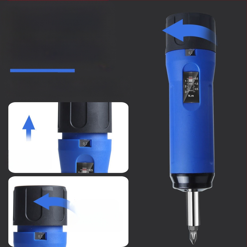 SYNTEK ключ за въртящ момент с цифров дисплей, предварително регулируем, диапазон 0.1–6 Nm, деление 0.01 Nm, модел SKNQ