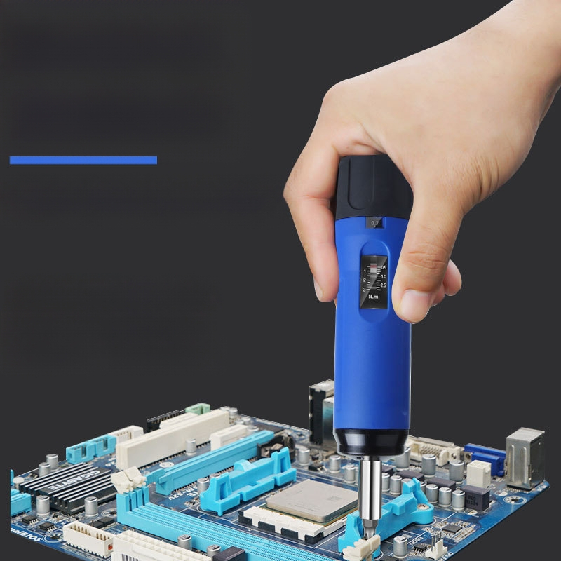 SYNTEK ключ за въртящ момент с цифров дисплей, предварително регулируем, диапазон 0.1–6 Nm, деление 0.01 Nm, модел SKNQ