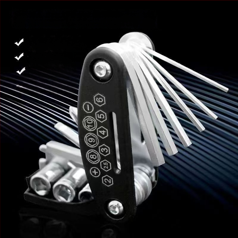 Dviračio remonto rinkinys su padangų taisymo įrankiais, kombinuotas paketas, Joy prekės ženklas, pritaikymas: Taip, medžiaga: Kita