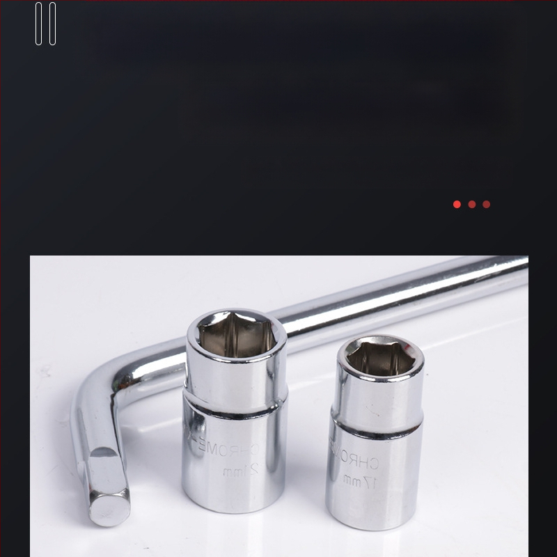 Телескопичен тресчотен ключ за автомобили – удължен и улесняващ работа; марка Yishun; материал 45# стомана; хромирано покритие