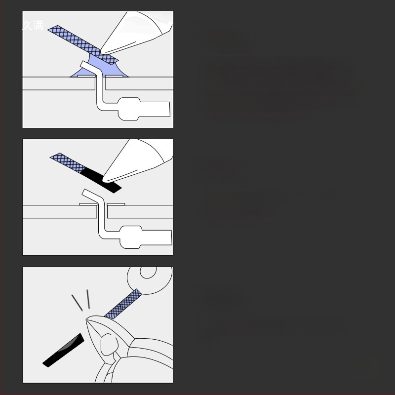 Десодериращ инструмент за отстраняване на олово – пневматично задвижване, ръчна мощност за електронен ремонт