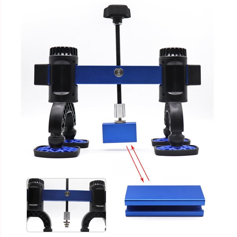 Quick Amoy Алуминиев изтегляч за вдлъбнатини по ламарина с бърза рама – инструмент за ремонт на вдлъснати ламарини