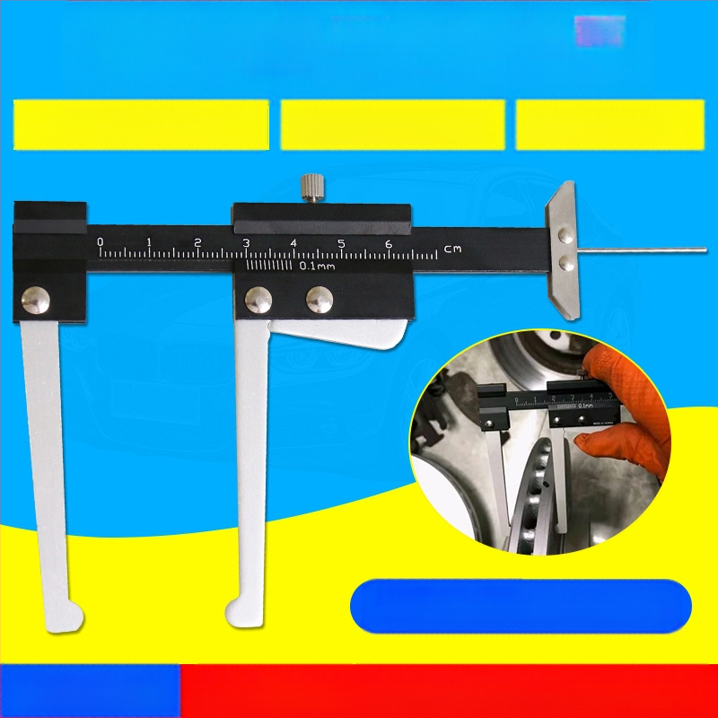 Калипер за дебелината на спирачния диск – неръждаема стомана, марка Come by car, за измерване на дебелината на спирачния диск