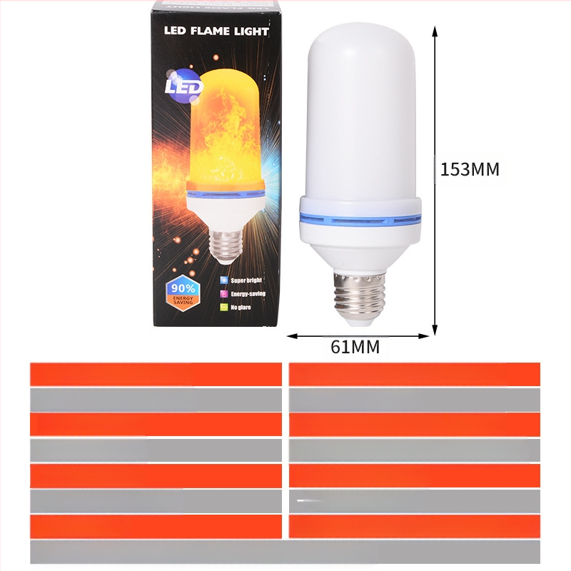 Λαμπτήρας με προσομοίωση φλόγας, 360° δέσμη, IP54, βάση Ε27, 85-265V AC, 230 lm, διάρκεια ζωής 10000 h