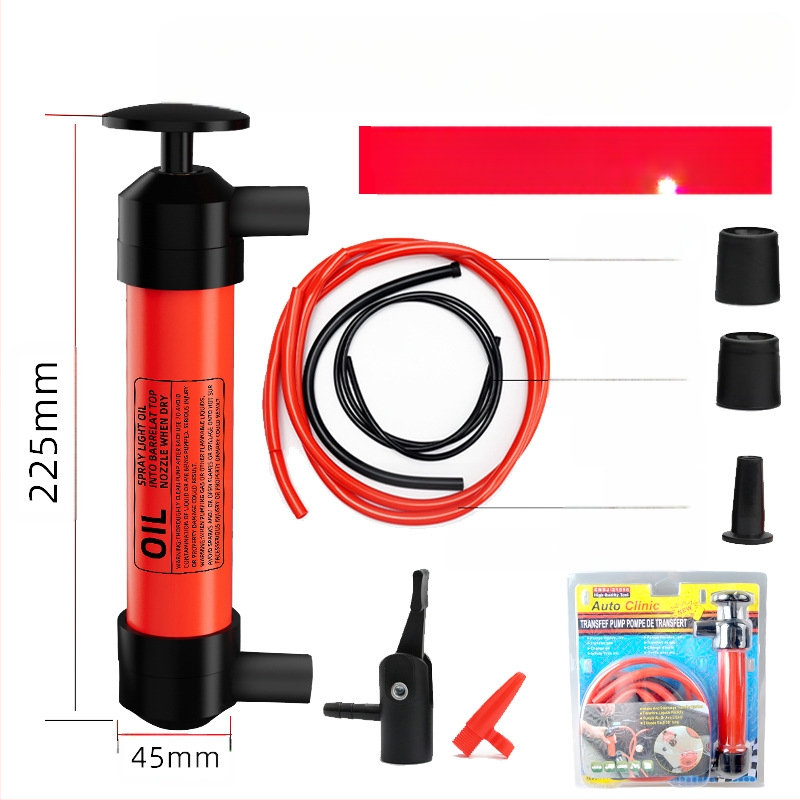 Αντλία λαδιού αυτοκινήτου δεύτερης γενιάς, χειροκίνητη αντλία για αλλαγή λαδιού, πολυλειτουργική, blister pack, μάρκα Wenze