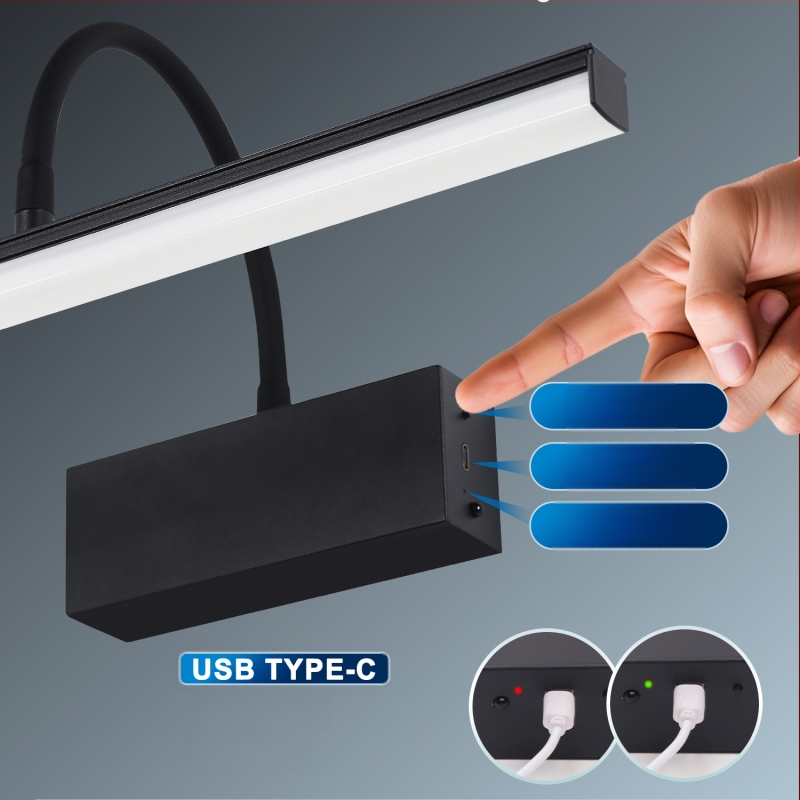 Warminson 1699 — LED огледална лампа за стена, електронен трансформатор, ≤36V, модерен стил