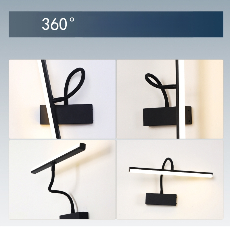 Warminson 1699 — LED огледална лампа за стена, електронен трансформатор, ≤36V, модерен стил