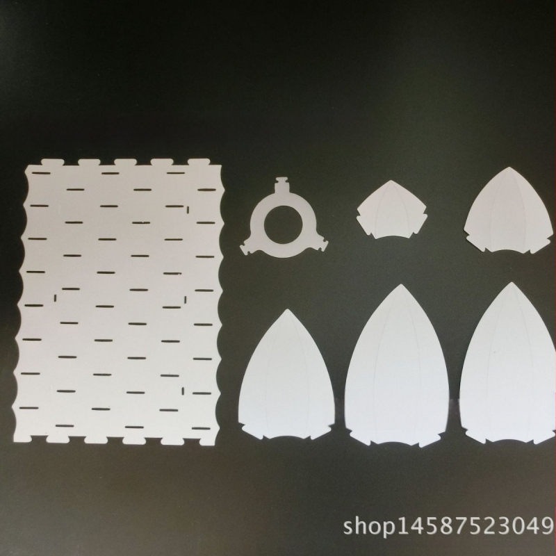 Αβαζούρ λαμπτήρα με έξι στρώσεις διακόσμησης λωτού, για σαλόνι και επιτραπέζιο φωτιστικό, πλαστικό, συμβατός με Ε27, πάχος 0,5 mm, βάρος 0,38 kg