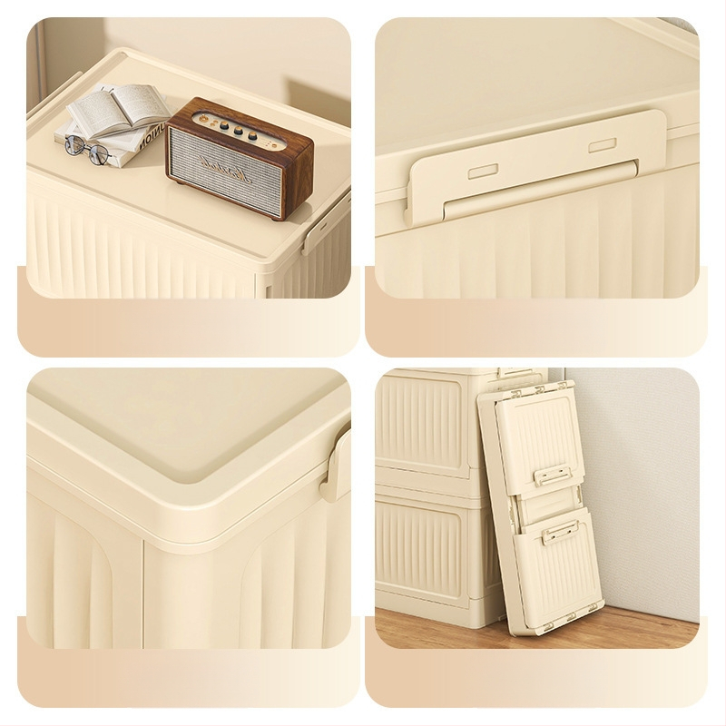 Сгъваема PP пластмасова кутия за багажника на колата, 60L, многофункционална, преносима