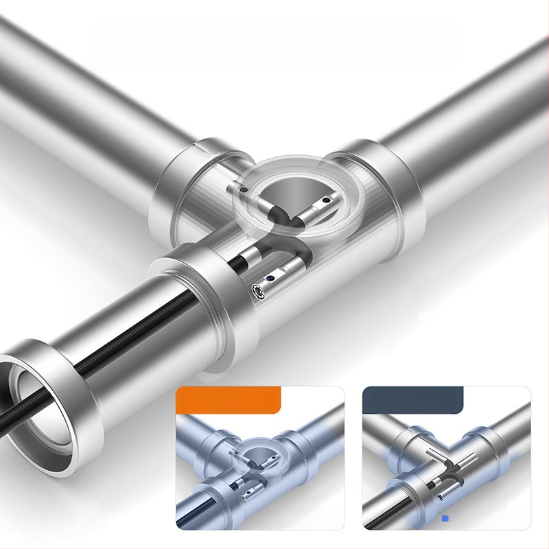 Ručni industrijski endoskop za inspekciju cijevi s 360° okretom, HD slika, IP67 vodootporan, IPS zaslon