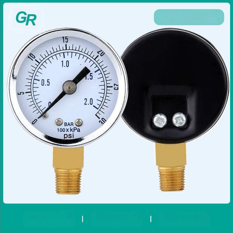Preciziškas slėgio matuoklis su radialiniu jungtimi, diapazonas 0-0.2, tikslumas 2.5, aplinkos temperatūra -25 iki 55, modelis Y-40A