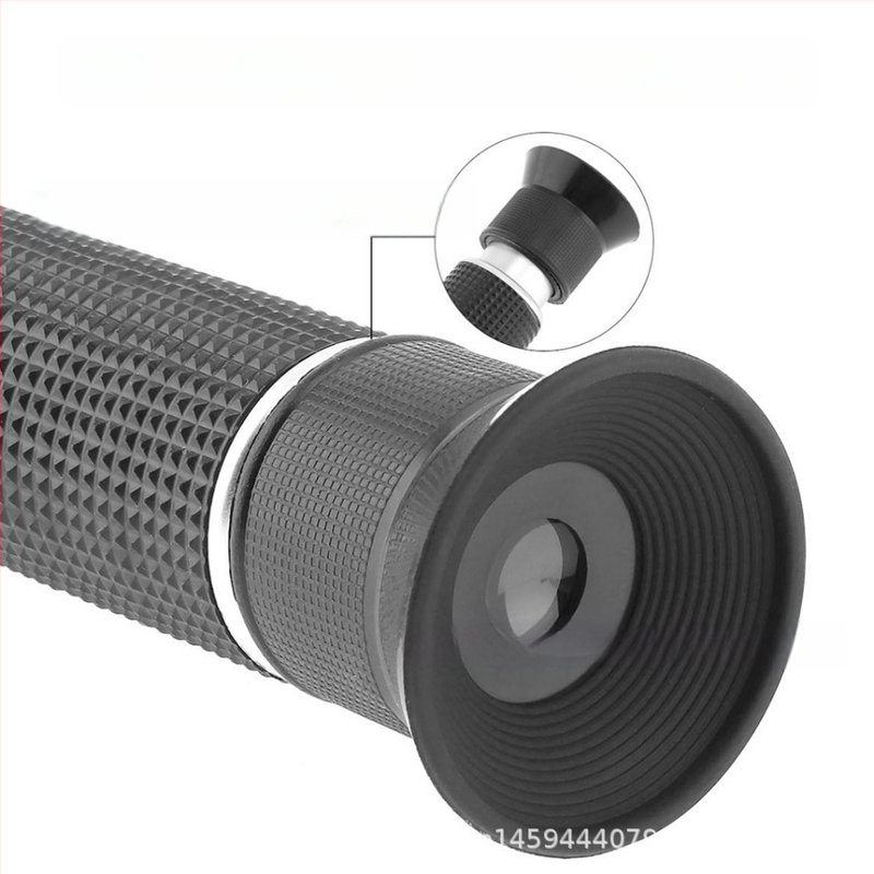 ATC 0-80% рефрактометър – преносим ръчен измервател на концентрация, модел THE01504B, точност 0.2, резолюция 1