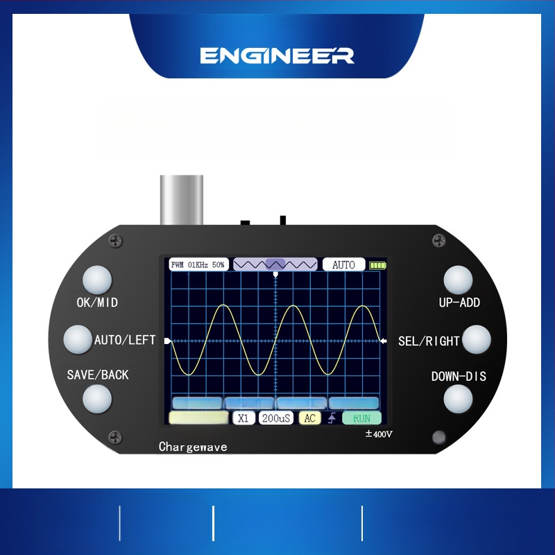 Antilel 01 digitalni osciloskop, 1 kanal, širina pojasa 1, brzina uzorkovanja 2.5