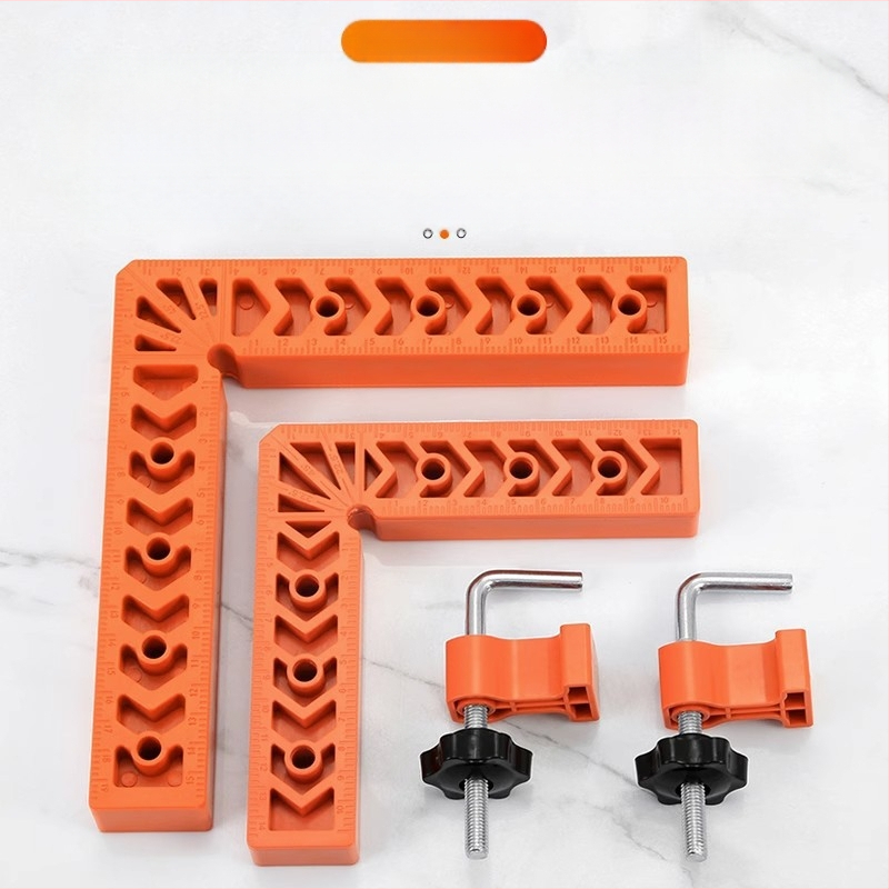 Двупосочна позиционираща линейка с дебеломер — мраморна квадратна линейка за дърводелство