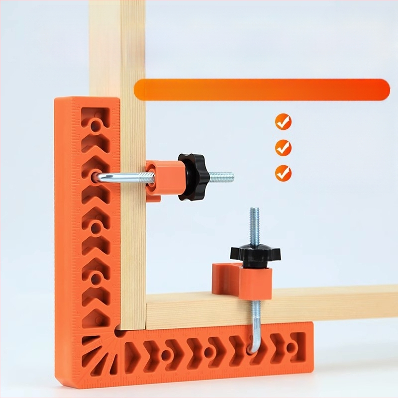 Двупосочна позиционираща линейка с дебеломер — мраморна квадратна линейка за дърводелство