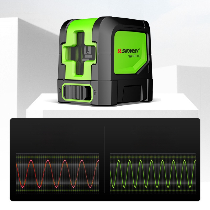 Инфрачерен лазерен нивелир SW-311R, 2 линии, Shendawei