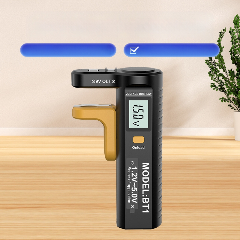 DT169 Μετρητής Τάσης Ψηφιακής Οθόνης για Ξηρές Μπαταρίες, εύρος 1.2–5.0 V, Μάρκα Far-created