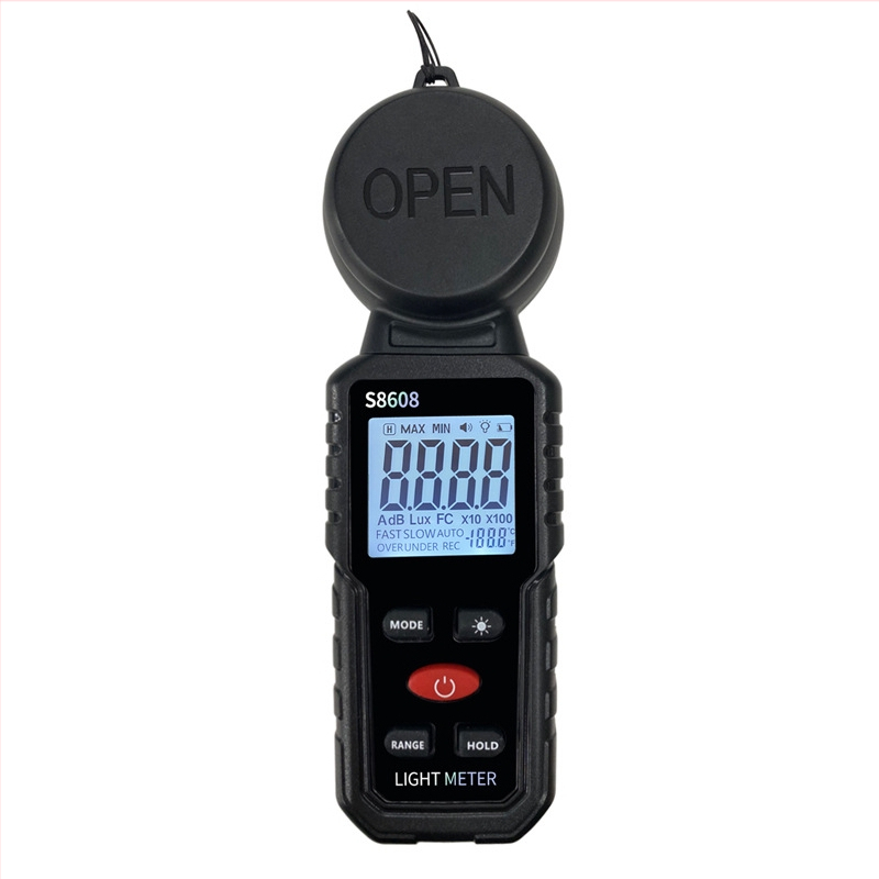 Μετρητής φωτισμού υψηλής ακρίβειας και μέτρησης φωτεινότητας | Μοντέλο S8608-ZX | Μάρκα Beautiful