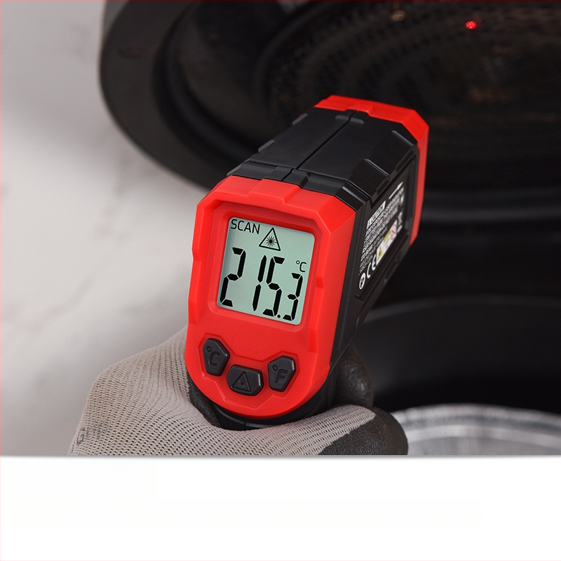 TA600A+ υπέρυθρο θερμόμετρο, τετραψήφιος display, χρόνος απόκρισης <500 s, μπαταρία 2× AAA