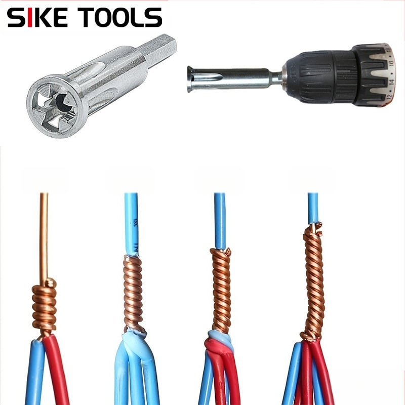 Електрически паралелен терминален конектор — без обелване, издръжлив стоманен корпус, 220V, за проводници 5-ядрени 4 мм², бърз навивач