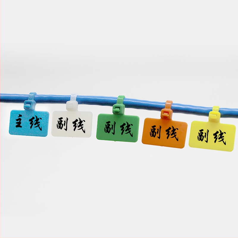 Nailona vadāšanas siksna ar etiķetes tipu aizvēršanu, divpusēja etiķete, PA66, CHCC