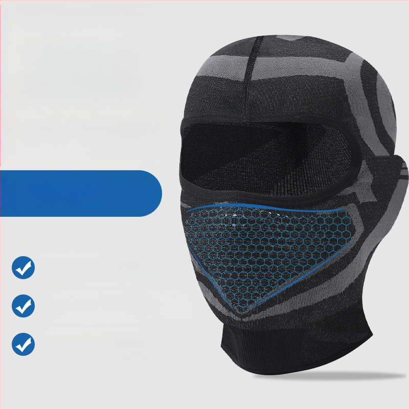 Маска за колоездене – унисекс, найлонова материя, персонализация налична