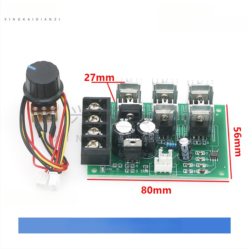 PWM контролер за четкови DC мотори, 12-48V, 40A, високопроизводителен