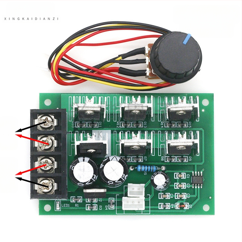 PWM контролер за четкови DC мотори, 12-48V, 40A, високопроизводителен