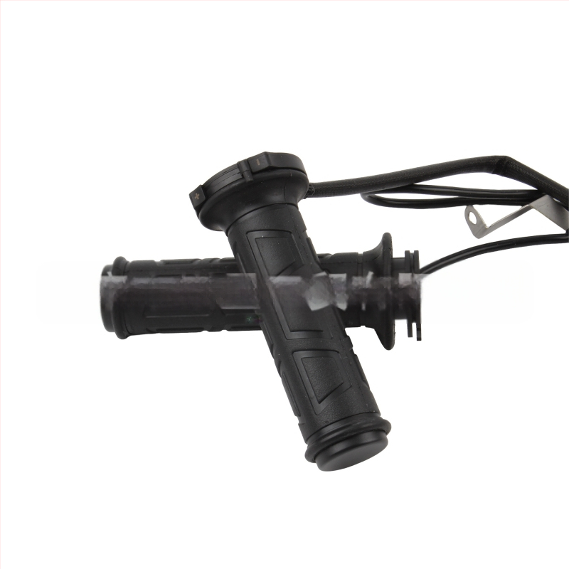 Powermotor Šildoma rankena motociklui – energijos taupymas, reguliuojama, atspari vandeniui, universali tinka, guma