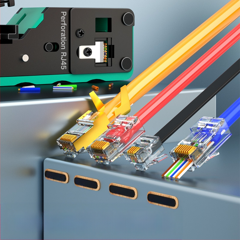 Daugiaprofesinis vielos krimpavimo įrankis kristalinėms galvoms – profesionalus lygis, aukštos anglies plienas, kelios krimpavimo galimybės, CODITE/VODIT