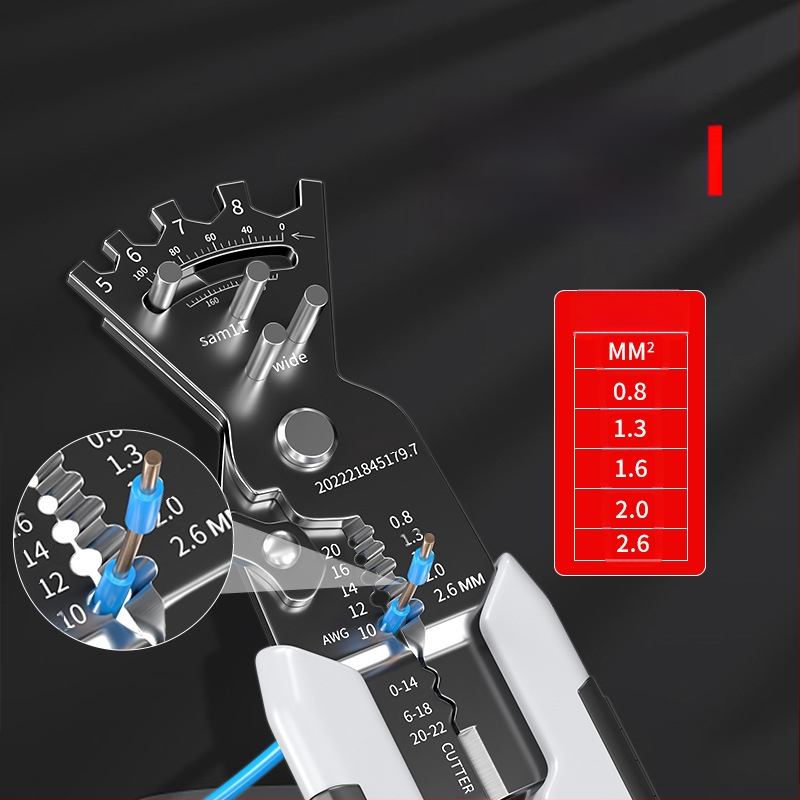Klešta za skidanje izolacije žica, električni alat, višenamjenske klešta, Otis izdržljive