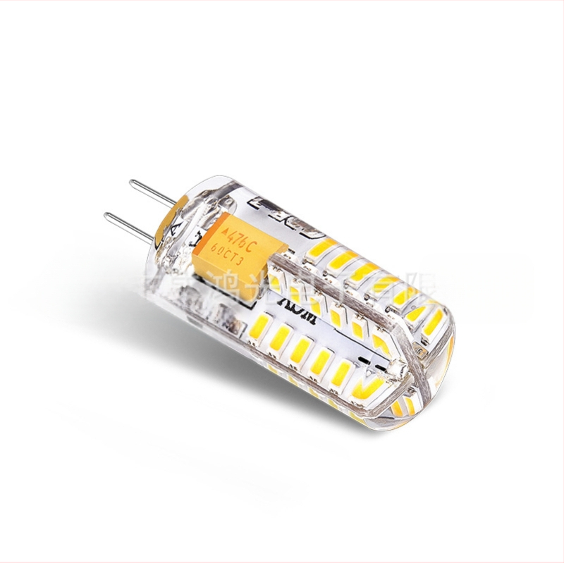 Λάμπα LED G4, 12V AC/DC, 3014-48LED, 360° δέσμη, ρυθμιζόμενος φωτισμός, IP55