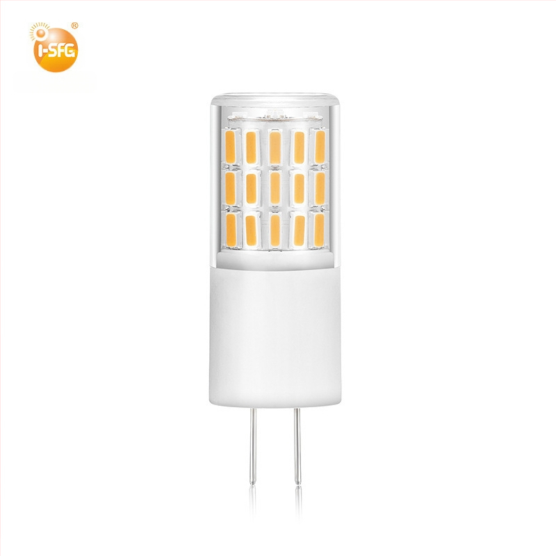 LED λαμπτήρας καλαμποκιού G4, ρυθμιζόμενος, 12-24V, 45× LED κόκκοι 4014, 360° δέσμη, 270 lm