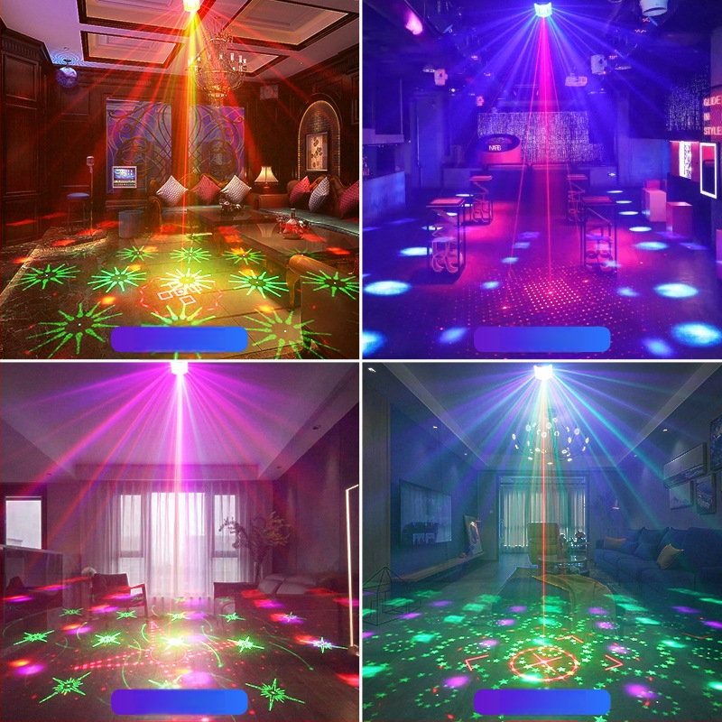 Мини лазерна светлина с пеперуден дизайн – Модел Y434 – LED + лазер – IP23 – 5V – вътрешна употреба