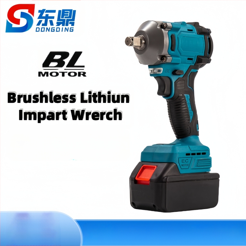 Безчетков безжичен ударен гайковерт, 21V, ръчен, 3000 удара, за домашна и индустриална употреба