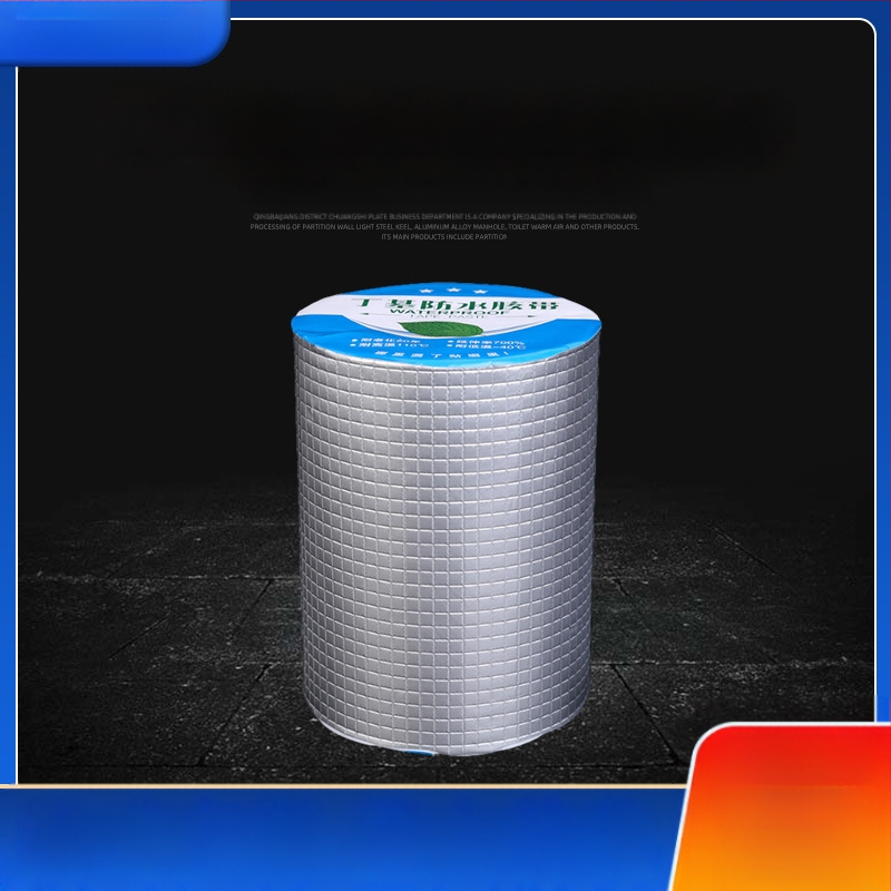 Butila ūdensizturīgā remontlente, pašlīmējoša, slāņaina, ar spalvas veida formu, jumta remontam