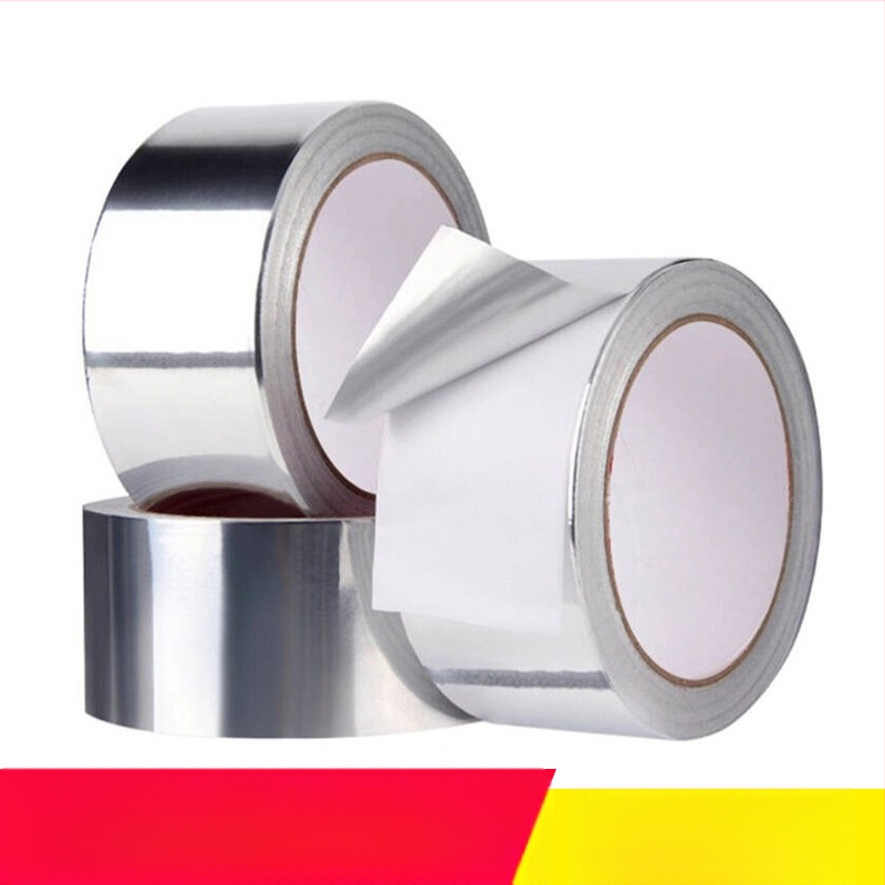 Aluminijska folijska traka — Visokotemperaturna otporna, protupožarna, brtvena, samoljepljiva, vodljiva (širina 5 cm; debljina 0,15 mm; dužina 16 m; temperaturni raspon -10 °C do 350 °C)