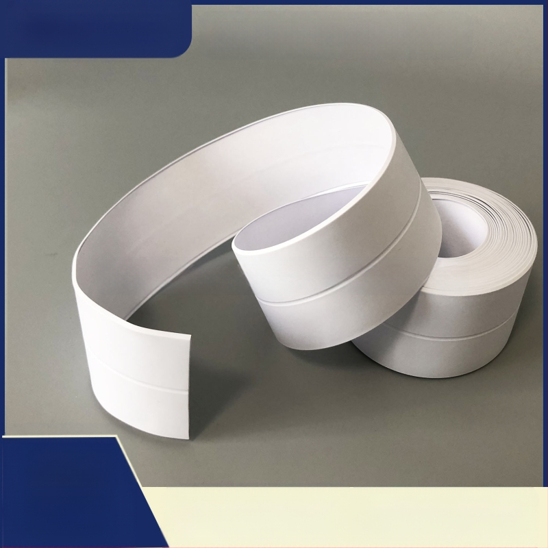 PVC αυτοκόλλητη ταινία σφράγισης κενών σε κουζίνα και μπάνιο, αδιάβροχη και ανθεκτική στη μούχλα, μοντέρνος μινιμαλισμός