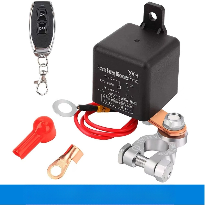 200A belaidis nuotolinio valdymo automobilio išjungimo jungiklis – relė