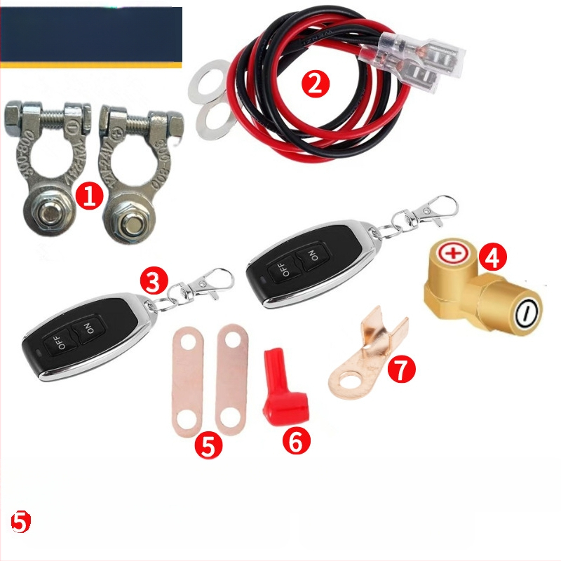 200A belaidis nuotolinio valdymo automobilio išjungimo jungiklis – relė