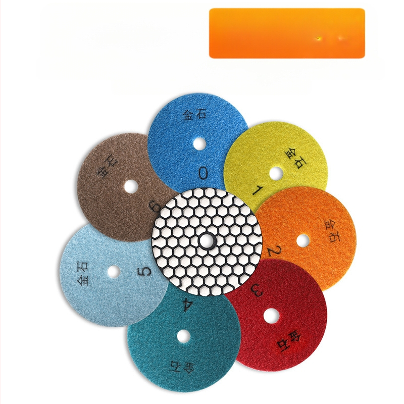 Диамантени дискове за сухо шлайфане за мрамор и гранит – полиране и фаскиране – твърдост Q