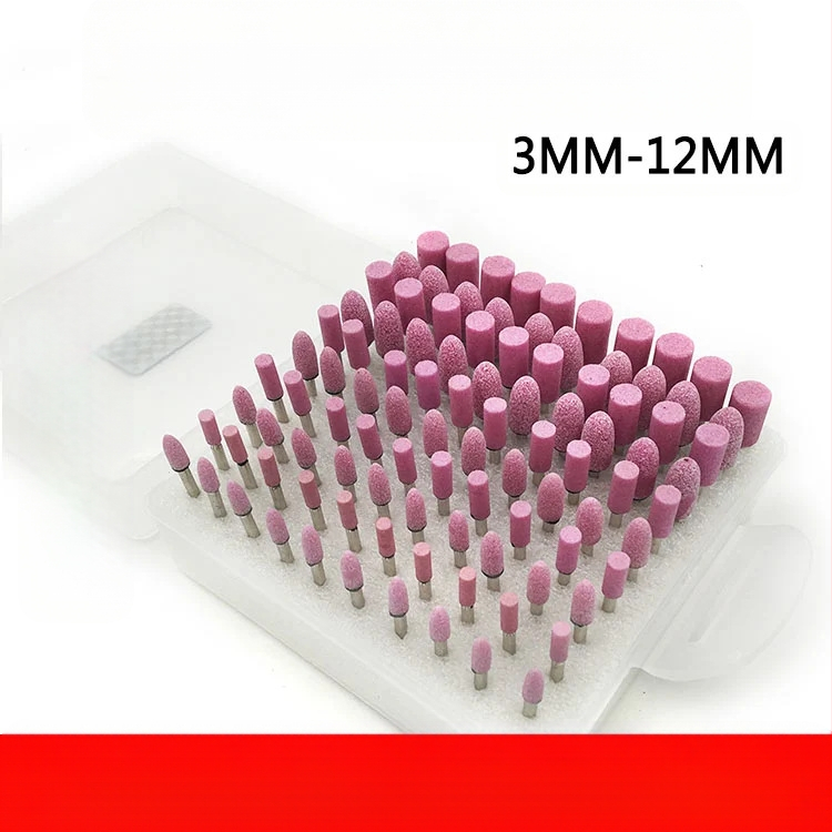 Iekšējā slīpēšanas galviņa metālam, korunduma materiāls, saderīga ar elektrisko urbjmašīnu