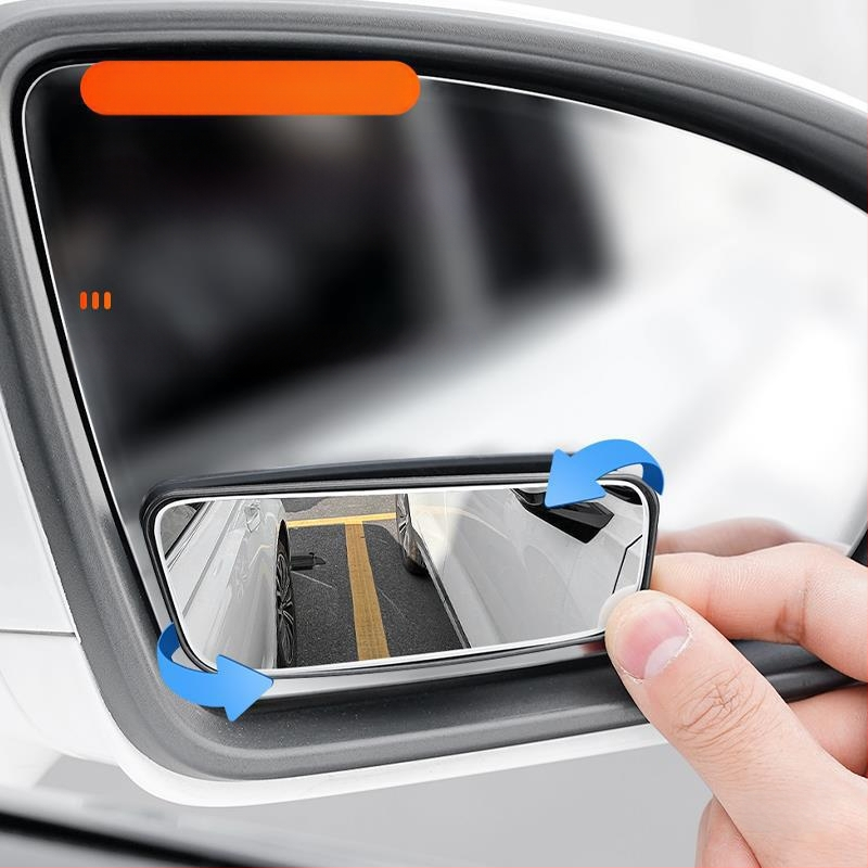 Automobiļa atpakaļskata spogulis, 360° regulējams, plats skata leņķis, palīglīdzeklis atpakaļskatīšanai, pāris