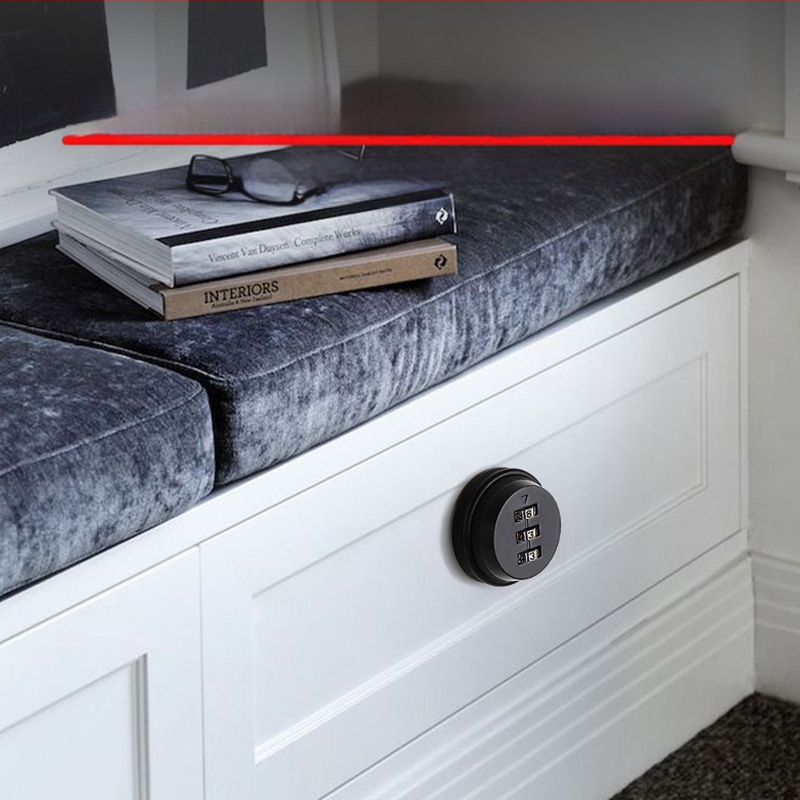 Digitalna brava s numeričkim kodom od cinkove legure za ormariće, ladice i ormariće za cipele – Model 103, pogodna za ormariće, ladice, ormariće za cipele, ormariće za dokumente i staklene ormariće, moderni minimalistički stil