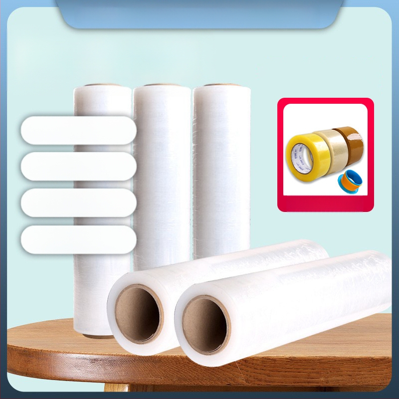 Qiwei LDPE индустриален разтегателен филм за опаковане – прозрачен защитен филм, персонализирана обработка